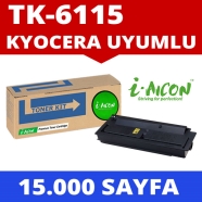 I-AICON C-TK6115 KYOCERA TK-6115 15000 Sayfa BLACK MUADIL Lazer Yazıcılar / F...