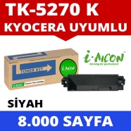 I-AICON C-TK5270K KYOCERA TK-5270 8000 Sayfa BLACK MUADIL Lazer Yazıcılar / F...