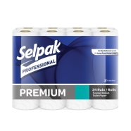 SELPAK PROFESSIONAL 7900251 Premium 24'lü RULO 48 g/m² ÜÇ KAT Tuvalet Kağıdı