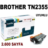AMIDA P-BR660T BROTHER TN2355 2600 Sayfa BLACK MUADIL Lazer Yazıcılar / Faks ...