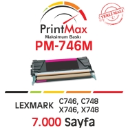 PRINTMAX PM-746M PM-746M 7000 Sayfa MAGENTA MUADIL Lazer Yazıcılar / Faks Mak...