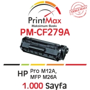 PRINTMAX PM-CF279A PM-CF279A 1000 Sayfa SİYAH-BEYAZ MUADIL Lazer Yazıcılar / ...
