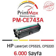 PRINTMAX PM-CE743A PM-CE743A 6000 Sayfa MAGENTA...