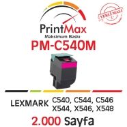 PRINTMAX PM-C540M PM-C540M 2000 Sayfa MAGENTA MUADIL Lazer Yazıcılar / Faks M...