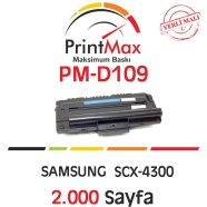 PRINTMAX PM-D109  PM-D109 2000 Sayfa SİYAH-BEYA...