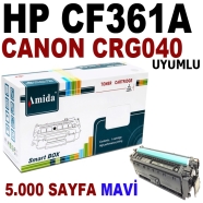 AMIDA P-PH CF361C HP CF361A 5000 Sayfa CYAN MUADIL Lazer Yazıcılar / Faks Mak...
