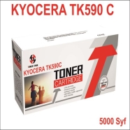 TONER TANK T-TK590 C  T-TK590 C 5000 Sayfa CYAN MUADIL Lazer Yazıcılar / Faks...