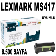 AMIDA P-LM MS417XLT LEXMARK MS417 8500 Sayfa SİYAH MUADIL Lazer Yazıcılar / F...