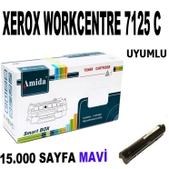 AMIDA P-XR7120TC XEROX 7125C 15000 Sayfa CYAN MUADIL Lazer Yazıcılar / Faks M...
