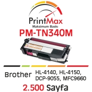 PRINTMAX PM-TN340M PM-TN340M 2500 Sayfa MAGENTA MUADIL Lazer Yazıcılar / Faks...