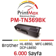 PRINTMAX PM-TN369BK PM-TN369BK 6000 Sayfa BLACK...