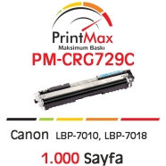PRINTMAX PM-CRG729C PM-CRG729C 1000 Sayfa CYAN ...