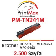 PRINTMAX PM-TN241M PM-TN241M 2500 Sayfa MAGENTA MUADIL Lazer Yazıcılar / Faks...