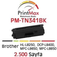 PRINTMAX PM-TN341BK PM-TN341BK 2500 Sayfa BLACK MUADIL Lazer Yazıcılar / Faks...