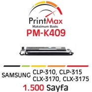 PRINTMAX PM-K409 PM-K409 1500 Sayfa BLACK MUADI...