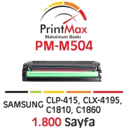 PRINTMAX PM-M504 PM-M504 1800 Sayfa MAGENTA MUADIL Lazer Yazıcılar / Faks Mak...