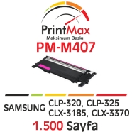 PRINTMAX PM-M407 PM-M407 1500 Sayfa MAGENTA MUADIL Lazer Yazıcılar / Faks Mak...