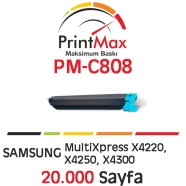 PRINTMAX PM-C808 PM-C808 20000 Sayfa CYAN MUADIL Lazer Yazıcılar / Faks Makin...