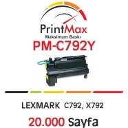 PRINTMAX PM-C792Y PM-C792Y 20000 Sayfa YELLOW MUADIL Lazer Yazıcılar / Faks M...