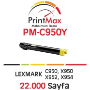PRINTMAX PM-C950Y PM-C950Y 22000 Sayfa YELLOW MUADIL Lazer Yazıcılar / Faks M...