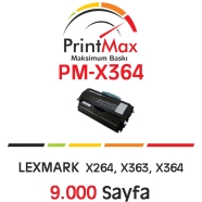 PRINTMAX PM-X364 PM-X364 9000 Sayfa SİYAH-BEYAZ MUADIL Lazer Yazıcılar / Faks...
