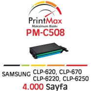 PRINTMAX PM-C508 PM-C508 4000 Sayfa CYAN MUADIL Lazer Yazıcılar / Faks Makine...