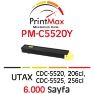 PRINTMAX PM-C5520Y PM-C5520Y 6000 Sayfa YELLOW ...
