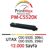 PRINTMAX PM-C5520K PM-C5520K 12000 Sayfa BLACK MUADIL Lazer Yazıcılar / Faks ...