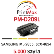 PRINTMAX PM-D209L PM-D209L 5000 Sayfa SİYAH-BEYAZ MUADIL Lazer Yazıcılar / Fa...