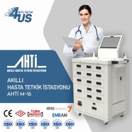 4US BİLİŞİM Tıbbi Akıllı İlaç Arabası AHTİ M-16...