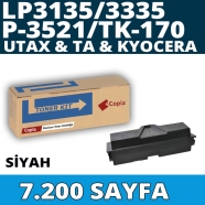 KOPYA COPIA YM-P3521 UTAX TRIUMPH ADLER TA P3521 7200 Sayfa BLACK MUADIL Laze...