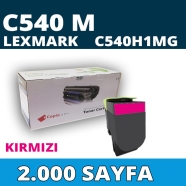 KOPYA COPIA YM-C540M LEXMARK C540H1MG 2000 Sayfa MAGENTA MUADIL Lazer Yazıcıl...