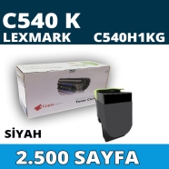 KOPYA COPIA YM-C540K LEXMARK C540H1KG 2500 Sayfa BLACK MUADIL Lazer Yazıcılar...