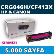 KOPYA COPIA YM-CF413X HP CF413X/CRG046H 5000 Sayfa MAGENTA MUADIL Lazer Yazıc...