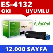 I-AICON C-ES4132 OKI 45807116 12000 Sayfa BLACK MUADIL Lazer Yazıcılar / Faks...