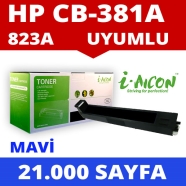 I-AICON C-HP-CB381A HP CB381A 21000 Sayfa CYAN MUADIL Lazer Yazıcılar / Faks ...