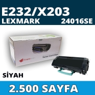 KOPYA COPIA YM-E232 LEXMARK 24016SE 2500 Sayfa BLACK MUADIL Lazer Yazıcılar /...