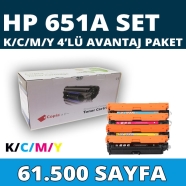 KOPYA COPIA YM-651A-SET  HP CE340A/CE341A/CE342A/CE343A 61500 Sayfa 4 RENK ( ...
