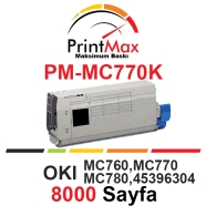 PRINTMAX PM-MC770K PM-MC770K 8000 Sayfa BLACK MUADIL Lazer Yazıcılar / Faks M...