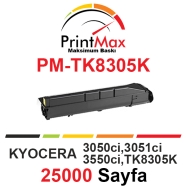 PRINTMAX PM-TK8305K PM-TK8305K 25000 Sayfa BLACK MUADIL Lazer Yazıcılar / Fak...