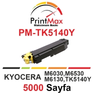 PRINTMAX PM-TK5140Y PM-TK5140Y 5000 Sayfa YELLOW MUADIL Lazer Yazıcılar / Fak...