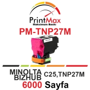 PRINTMAX PM-TNP27M PM-TNP27M 6000 Sayfa MAGENTA MUADIL Lazer Yazıcılar / Faks...