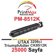 PRINTMAX PM-8512K PM-8512K 25000 Sayfa BLACK MUADIL Lazer Yazıcılar / Faks Ma...