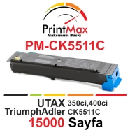 PRINTMAX PM-CK5511C PM-PK5011C 15000 Sayfa CYAN MUADIL Lazer Yazıcılar / Faks...