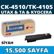 KOPYA COPIA YM-CK4510 UTAX TRIUMPH ADLER TA CK4510 15500 Sayfa BLACK MUADIL L...