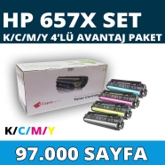 KOPYA COPIA YM-657X-SET HP CF470X/CF471X/CF472X/CF473X 97000 Sayfa 4 RENK ( M...