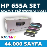 KOPYA COPIA YM-655A-SET HP CF450A/CF451A/CF452A/CF453A 44000 Sayfa 4 RENK ( M...