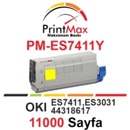 PRINTMAX PM-ES7411Y PM-ES7411Y 11000 Sayfa YELLOW MUADIL Lazer Yazıcılar / Fa...