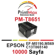 PRINTMAX PM-T8651 PM-T8651 10000 Sayfa BLACK MUADIL Lazer Yazıcılar / Faks Ma...