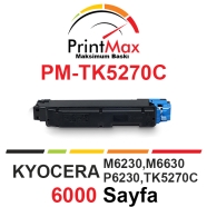 PRINTMAX PM-TK5270C PM-TK5270C 6000 Sayfa CYAN MUADIL Lazer Yazıcılar / Faks ...